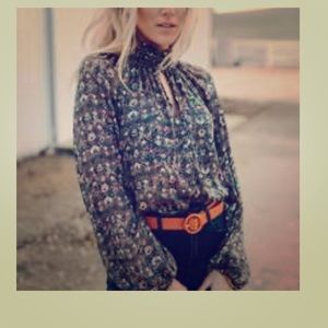 Cher High Neck Blouse